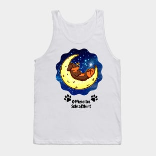 Official Dachshund dog sleep shirt Tank Top